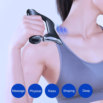 Electric Fascia Knife Vibration Body Massager Muscle Relaxation Body Lifting Hyperblade Massage Blade Tool