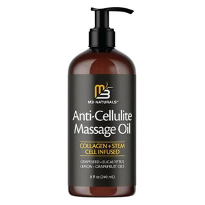 Anti-Cellulite Massage Oil 240Ml Deeply Nourishing Improves Dryness Improves Skin Tender and Firm Skin High Penetration Repair