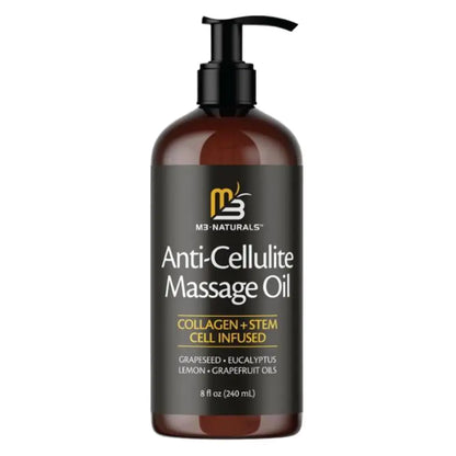 Anti-Cellulite Massage Oil 240Ml Deeply Nourishing Improves Dryness Improves Skin Tender and Firm Skin High Penetration Repair